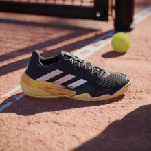 adidas Tennisschuhe Barricade 13 Sandplatz/Clay/Stabil 2024 schwarz/orange Herren